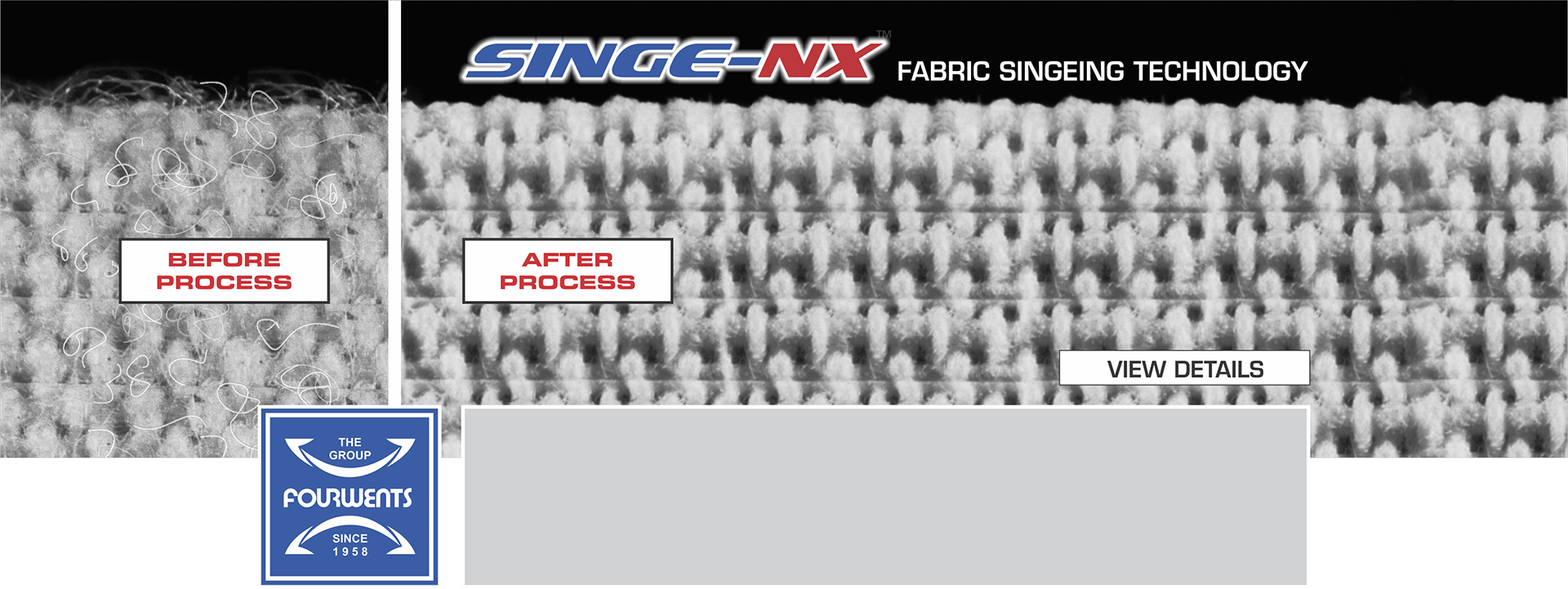 SINGE-NX IS A NEXT GENERATION TECHNOLOGY SINGEING MACHINE.